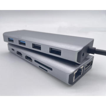 12-in-1 Docking Station Adapter Typ C Laptop USB